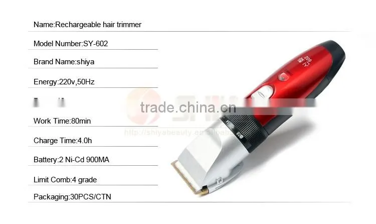 2016 Best Cordless Hair Trimmer Men Clippers Cutting For Baby Children Adults Barber Shop Sharpening Machine