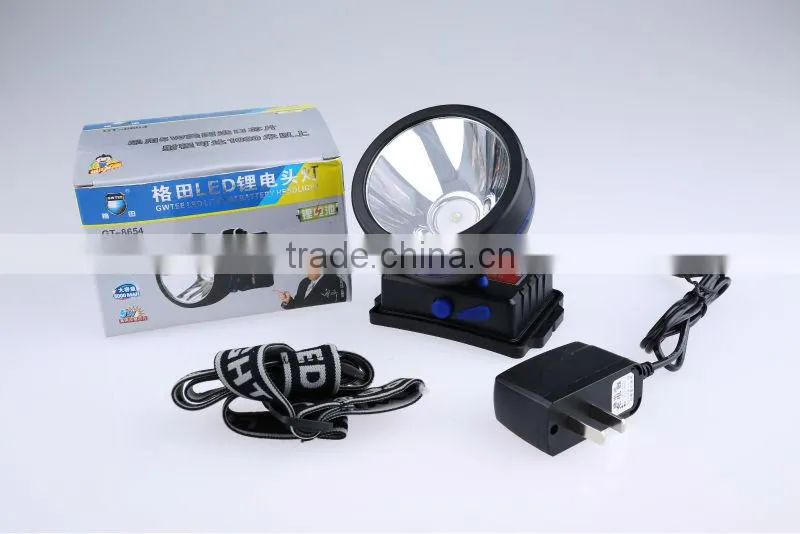 long distance hunting rechargeable LED headlight
