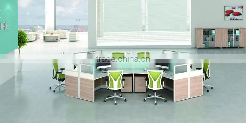 2015 modern design aluminium workstation office screen low partition cubicle M1571