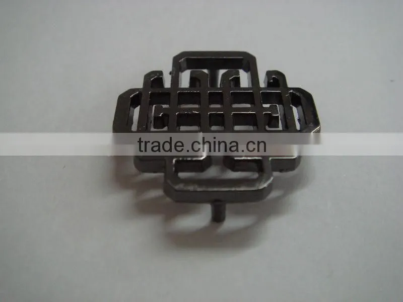 fashion metal chinese knot 2014 popular metal plate for garment accessories