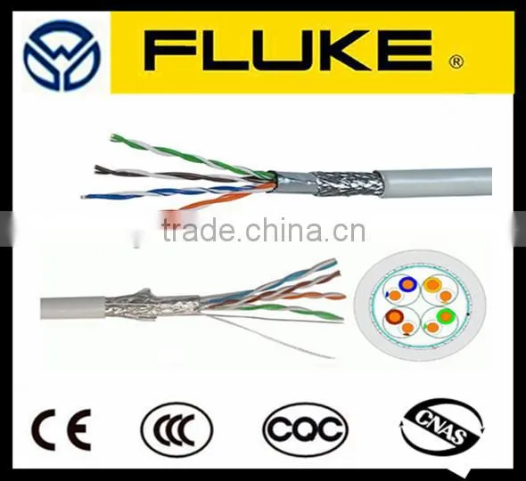 Manufacturer SFTP CAT5E LAN cable Blue/green/black Network Cable For Structure Cabling System