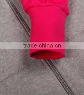 2014 ladies latest dry fit sport hoody design