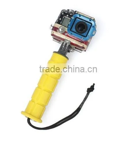 for Gopro Monopod Bamboo Floating Hand Grip for gopro 3