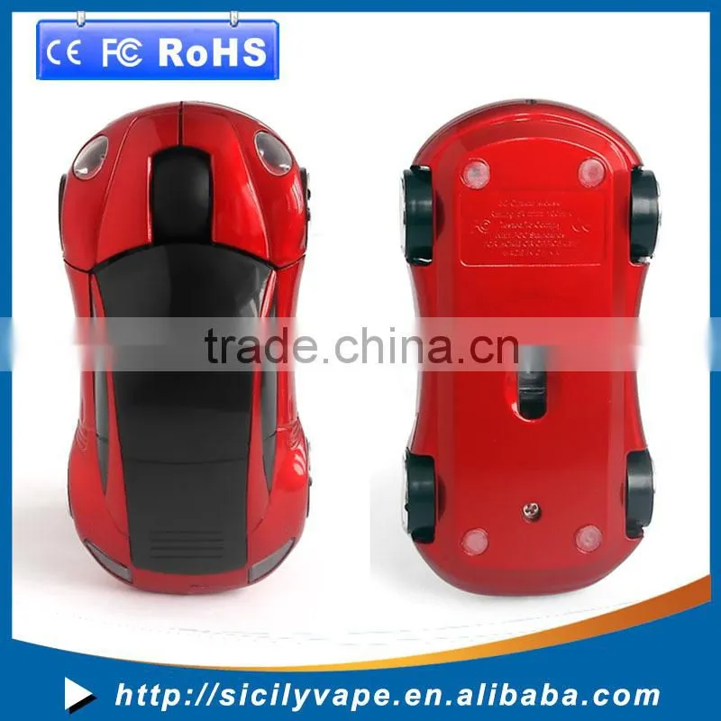 For Laptop PC Computer USB Car Mouse Shape Wireless Optical Cool 3D Mice