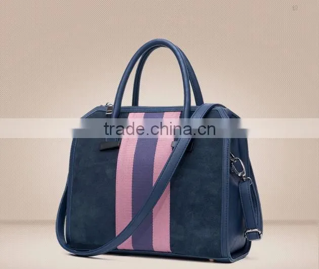 Cheap dual-use ladies leather messenger guangzhou handbag
