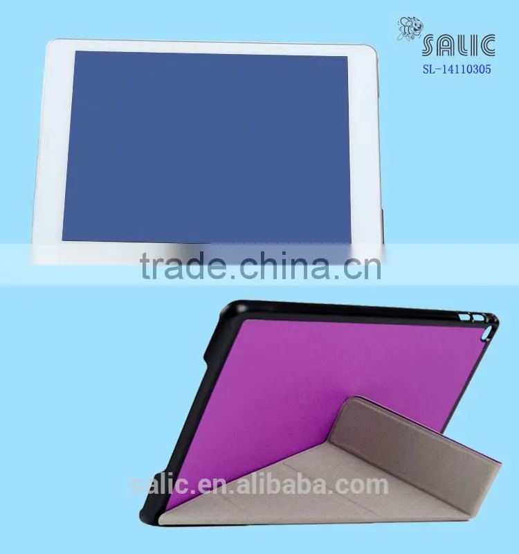 pu leather flip case for ipad air 2