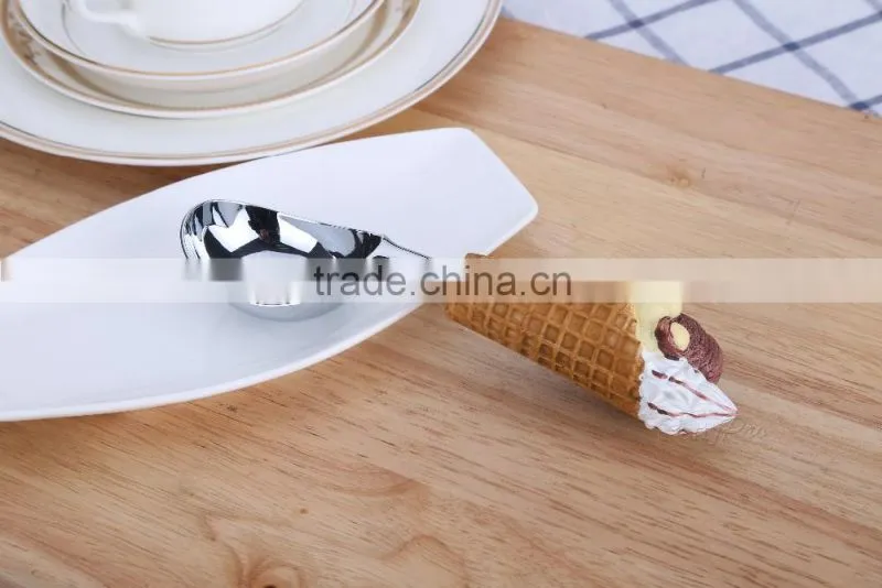New Products 2016 Alibaba China Stainless Steel Ice Cream Spoon