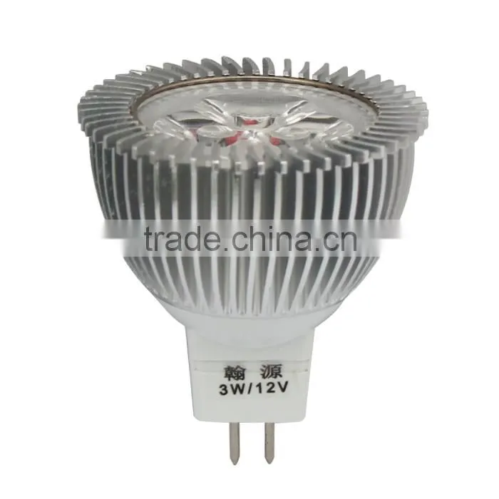 HUGEWIN Ruizhixing 3w 12v mr16 led spotlight bulb lamp led easy use