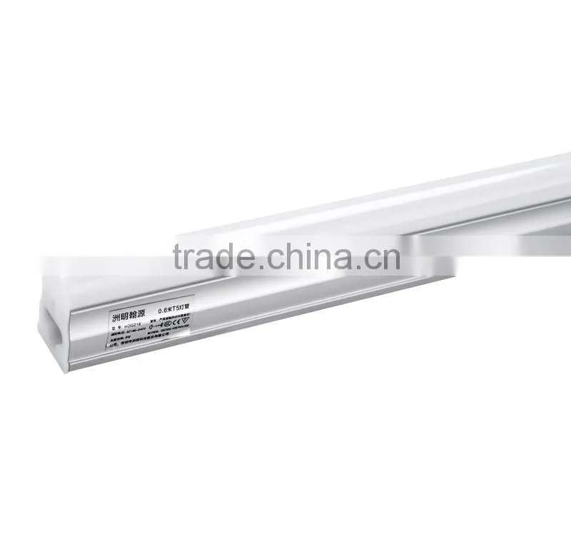 T5 LED Tube 5W 0.3m Integrated Lamp HDG219 Low Price Warm White and Cold White CE ROHS Approval