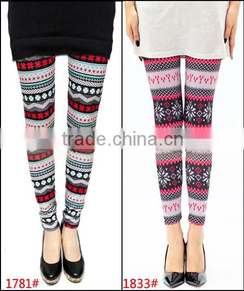 Fall trendy Geometric digital print yoga galaxy sport leggings