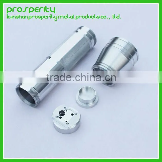 CNC Machining metal led flashlight parts