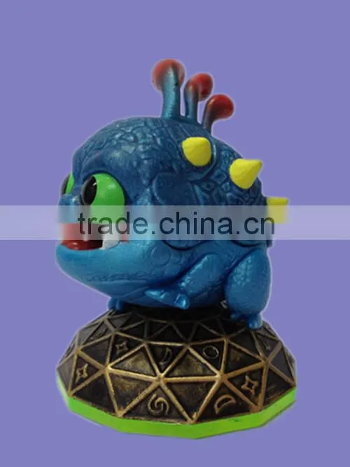 custom plastic lovely fish cartoon animal figurine