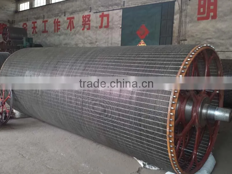 Waste paper recycling cylinder mould price from China