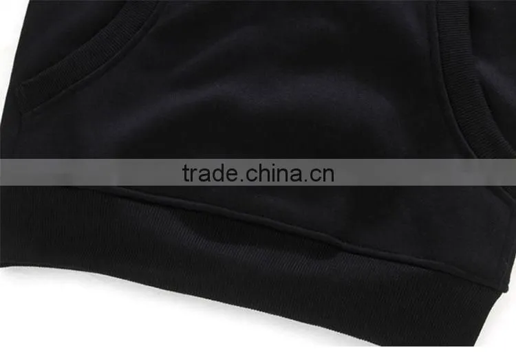 The new large size men's fleece spot round collar for youth popular hoodies