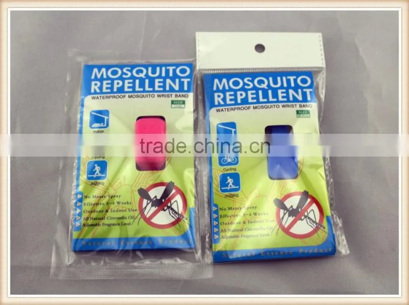 silicone arm bracelet anti mosquito repellent bracelet band