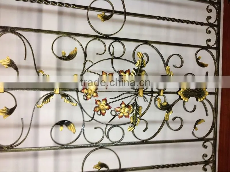 Top-selling hand forged iron fence for window