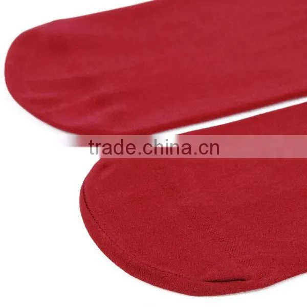 funky fuzzy women dark red summer ankle socks