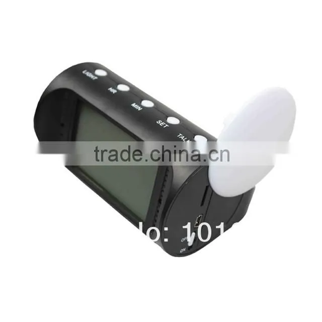 home security mini hidden Alarm Clock Camera with remote control JVE-3311F-1