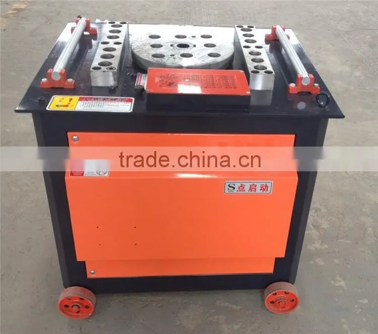 GW42 steel bar bender round bar bending machine