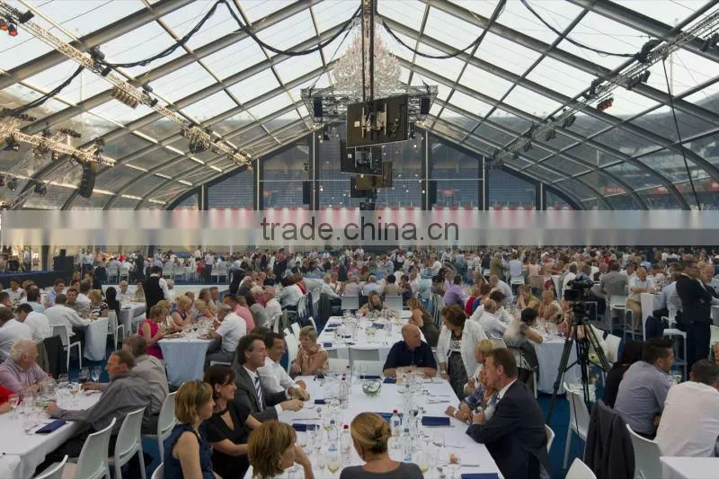 Elegante clear span carpa para eventos en Chile