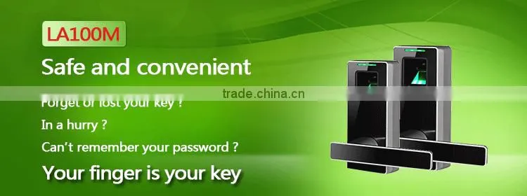 2016 New Design Android/IOS Support Bluetooth Security Biometric Small Fingerprint Door Lock (HF-LA100M)