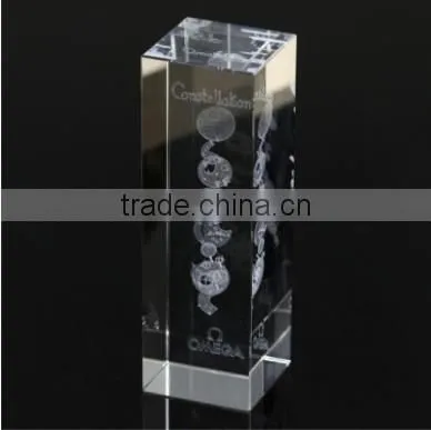 K9 chandelier glass triangular engraved crystal prism
