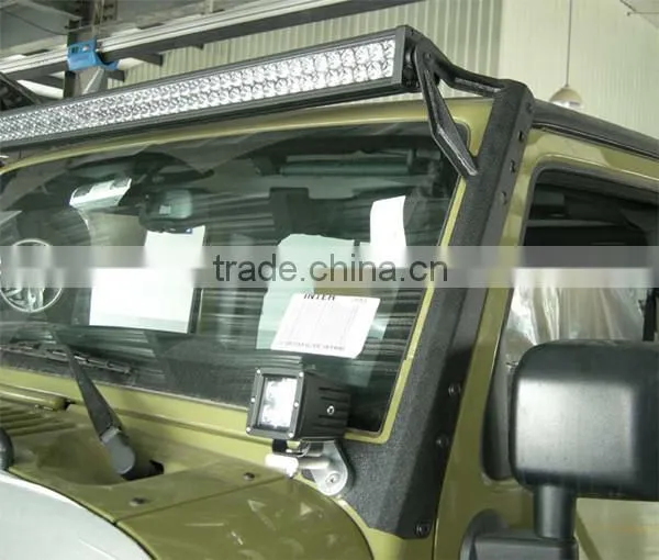 Guangzhou Wukma BW-03 / 50 inch led light bar Upper Windshield Mounting Brackets