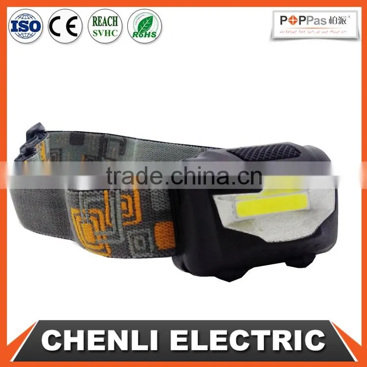 Poppas T12 COB led light running waterproof camping outdoor walking head lamp