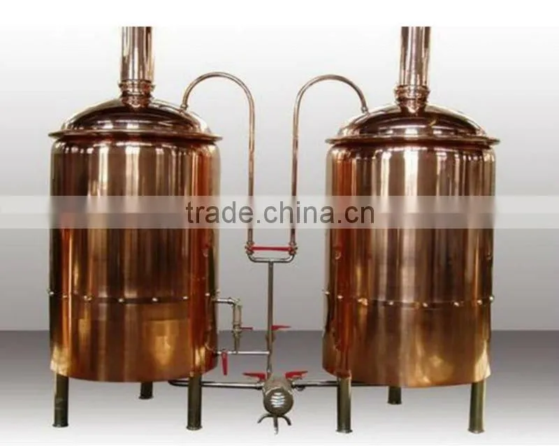 80 US gallon Brew kettle and brewing line,Promotional Beer brewery equipment, Double jacketed Beer Fermentation Tank