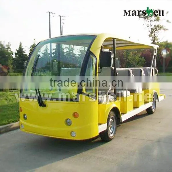 14 passenger electric shuttle bus DN-14 for sale with CE Certificate (China)