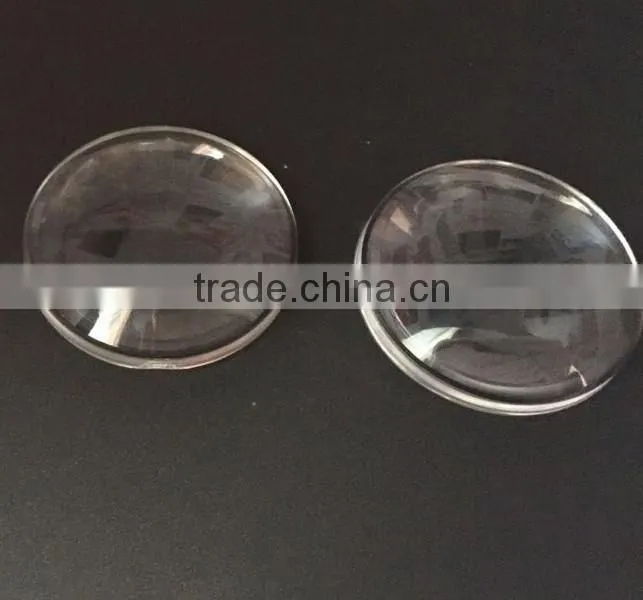 High quality optical acrylic google cardboard biconvex lens 37mm diameter