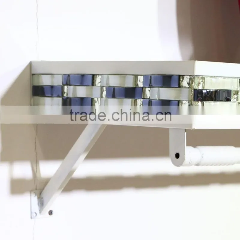 Elegant durable garment wall display racks for cloth display