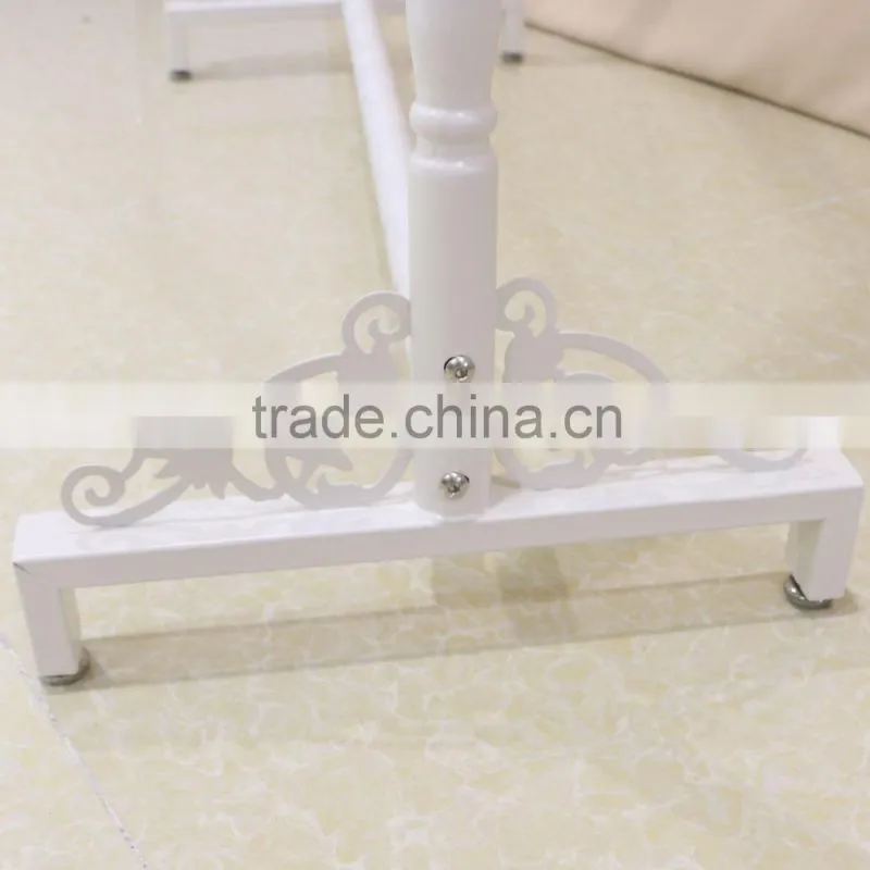 QD-F179Signgle line meta signgle line hanging clothes display racks