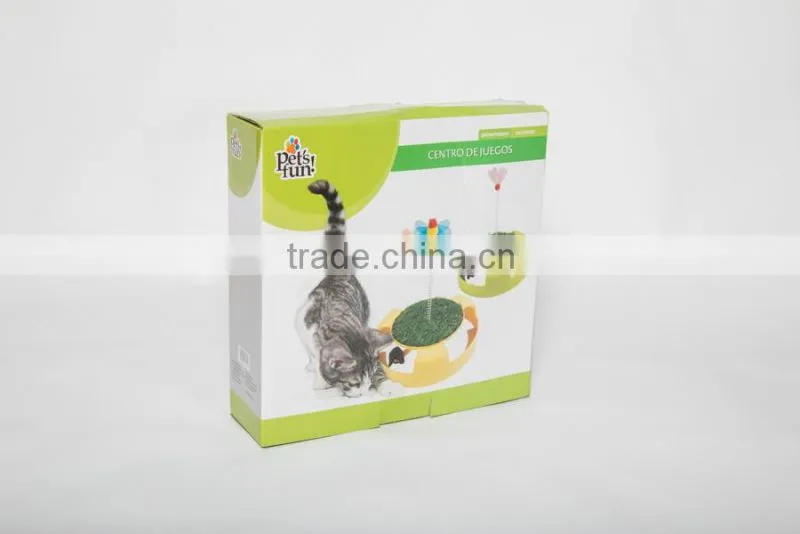 wholesale pet toys cat toy catch the mouse with rabbit fur