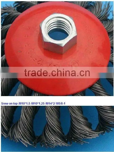 angle grinder steel wire brushes