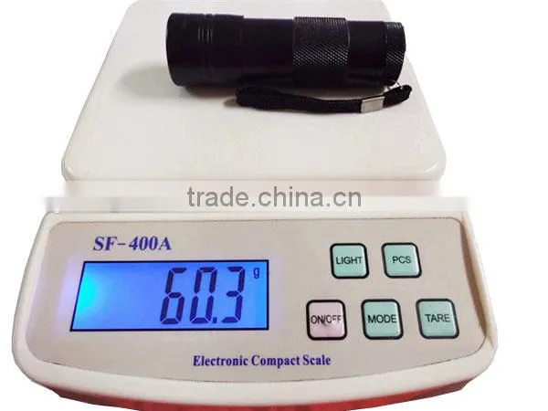GS-8085 Best seller in US Aluminum pet detector 12 uv flashlight