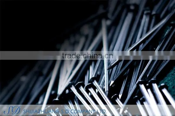 Factory manufacture high quality hardened steel concrete nails