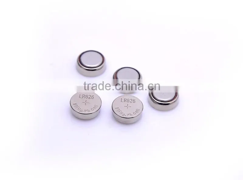 Hot Selling AG4 SR66 377 LR626 LR66 377A SR626SW Button cell Lithium coin Battery for watch