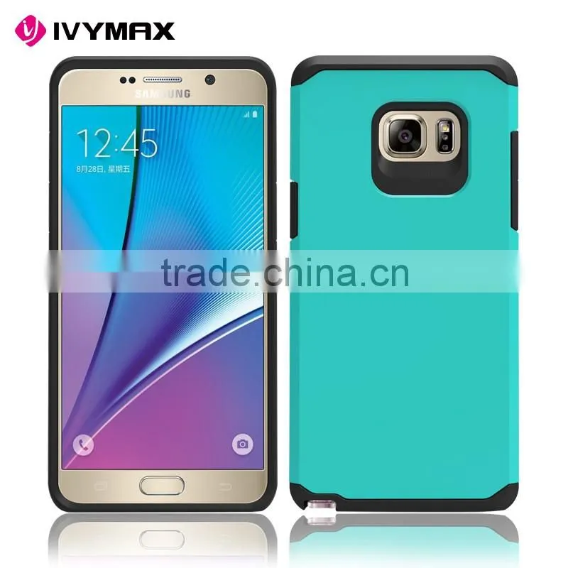 2016 New Model Phone Case Slim Armor Shock Proof Hybrid Dual Layer Defender Case Cover for Samsung Galaxy Note 7 mobile phone