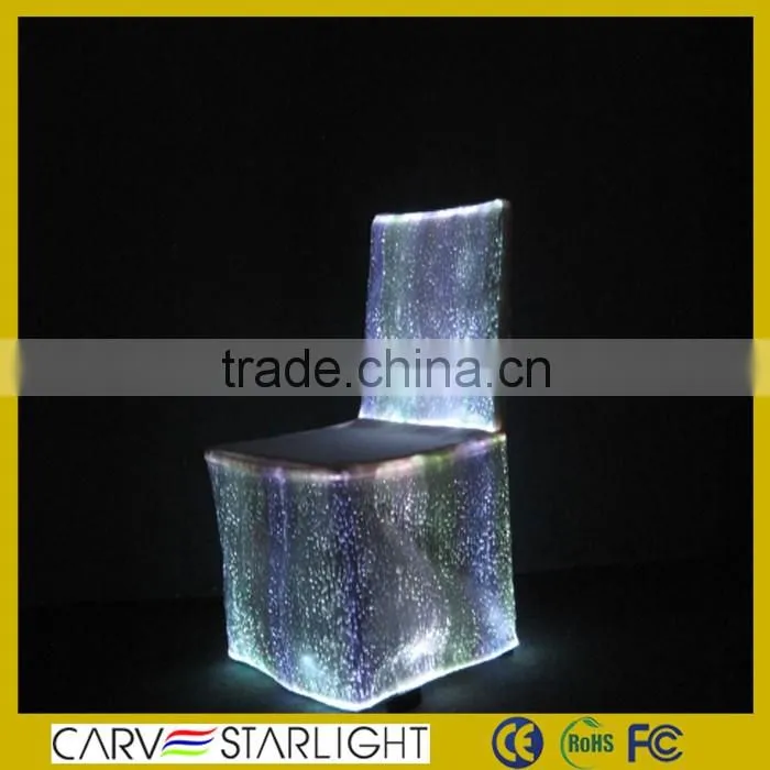 luminous chair cover wedding illuminated wedding chair covers