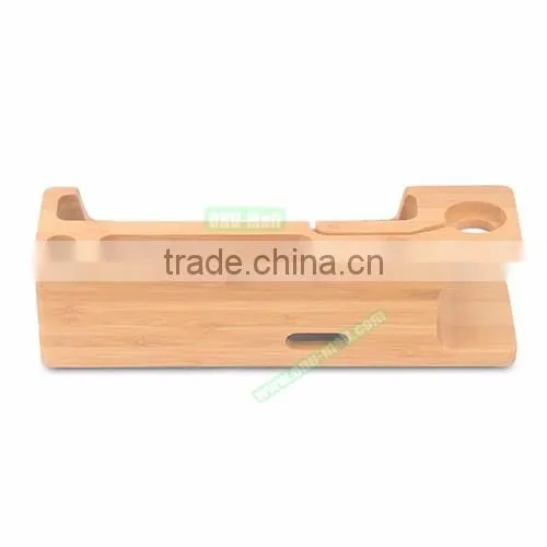 2016 Charging Stand for Apple Watch and for iPhone, for Apple Watch Holder Wood Multifunctional