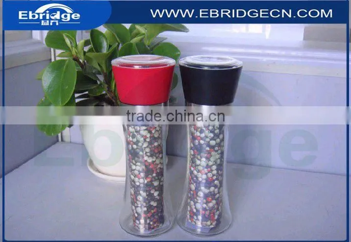 180ml easy-to-use salt and pepper grinder set wholesale