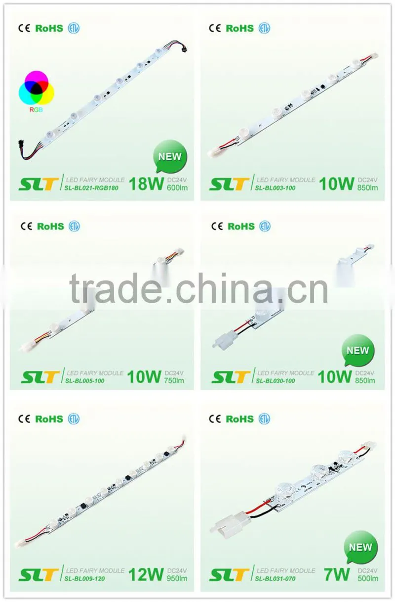 LED backlit led curtain, LED Ladder Backlight Module, DC 12V