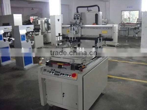 Semi-automatic flatbed screen printer with worktable shuttle/vacuum table screen printer GW-3050P