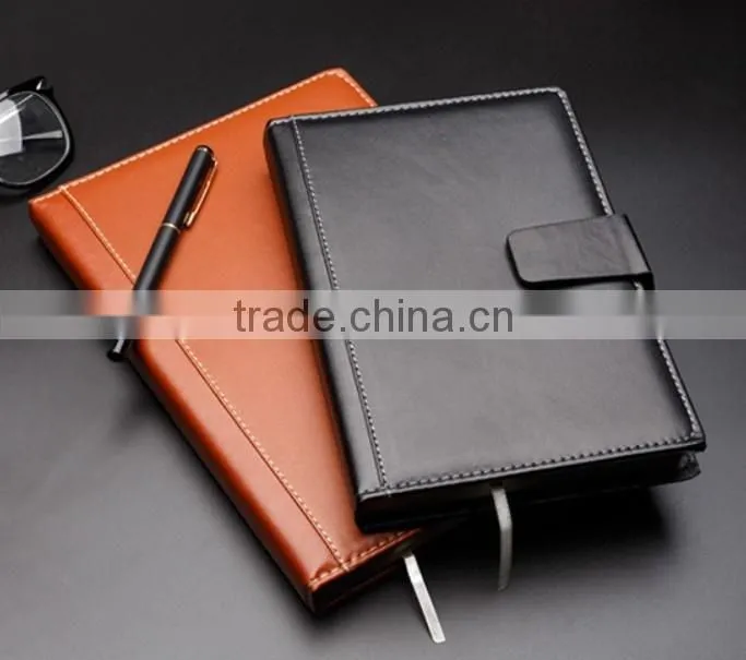 Hot sale PU hardcover Moleskin note book
