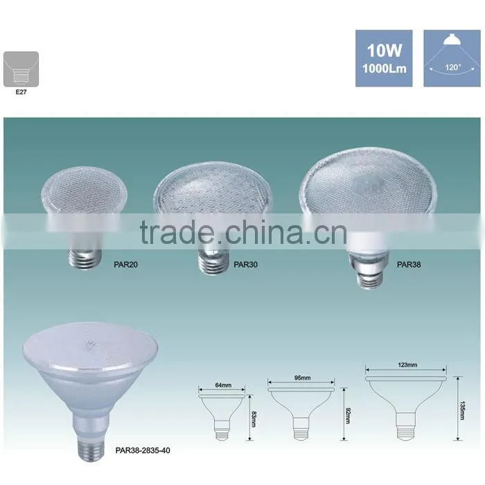 2013 NingBo E27 6W 550ML PAR LED Blub with 3528SMD 2835SMD