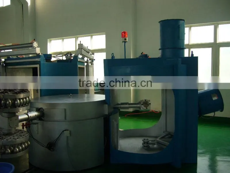 Small PVC material rotomolding machine