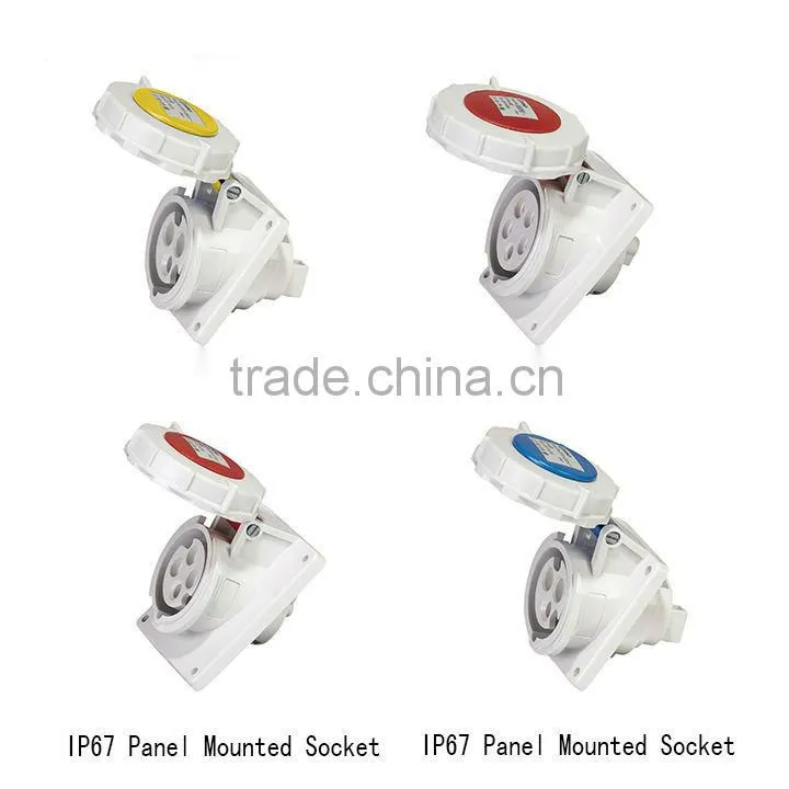 4P 32A 400VAC plug for reefer container