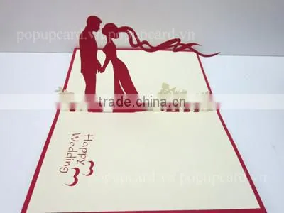 Viet Nam Herd boy greeting pop up card