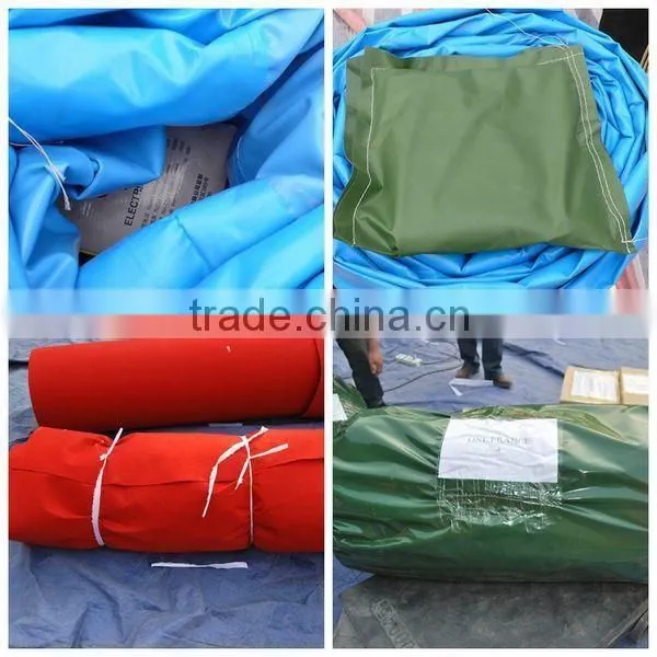 Inflatable 0.55mm PVC air filter mat